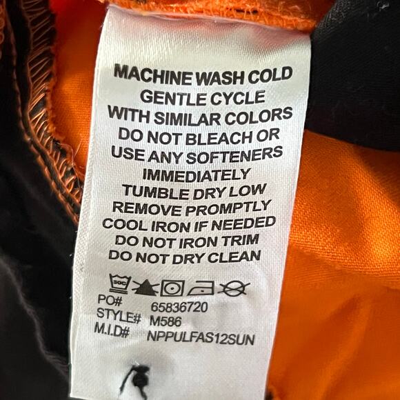 Matco Tools Harriton Work Shirt Men’s 2XL Black Orange Button Up Garage Mechanic - Picture 6 of 6